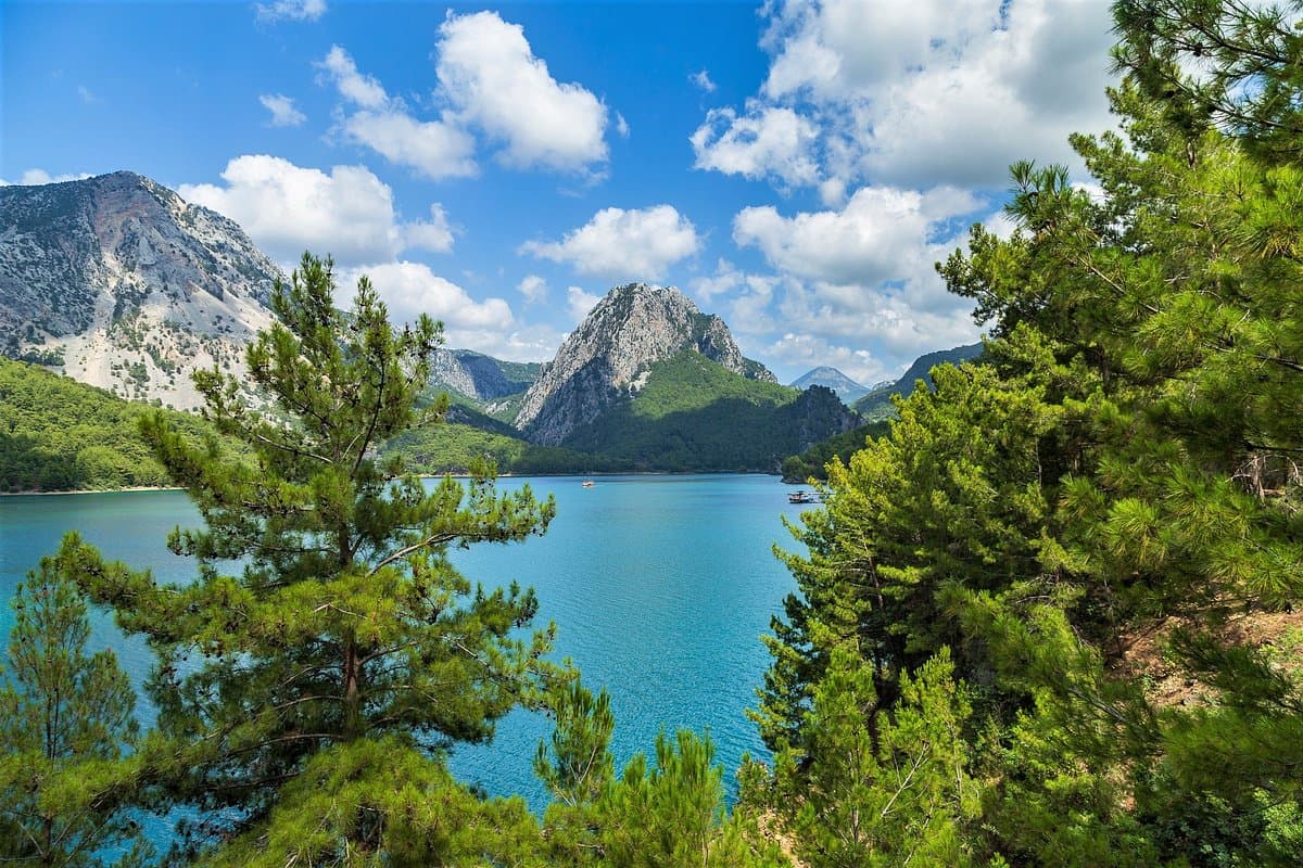 Manavgat Dam and Green Canyon