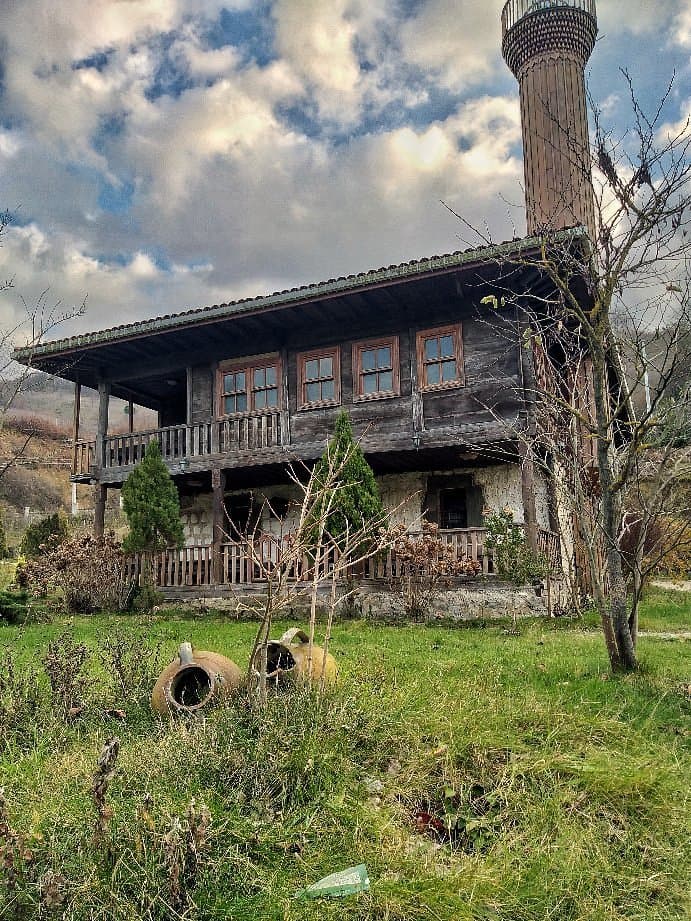 Historic Hemsin Village Wooden Mosque