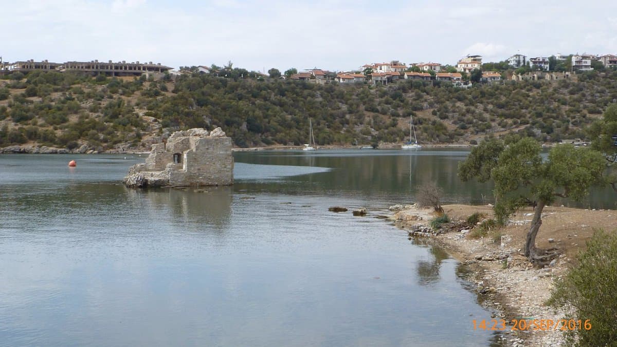 Port Iasos Marina and Ancient Ruins