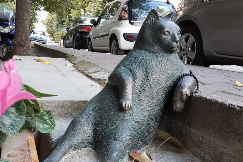 Tombili Cat Statue
